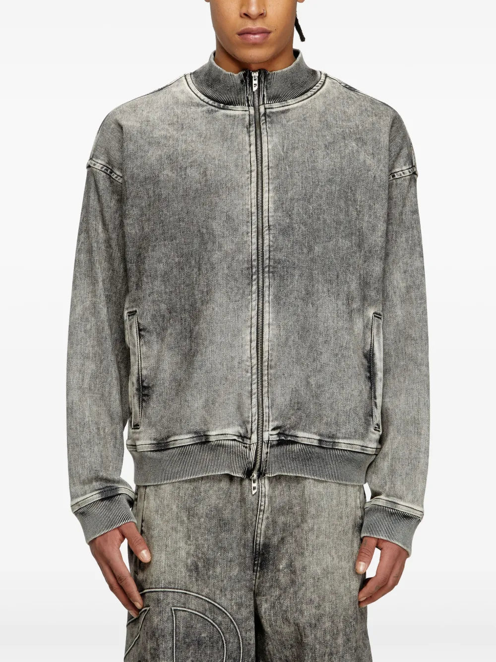 Vestes D-Carly-S Jacket Diesel Gray Unisexe