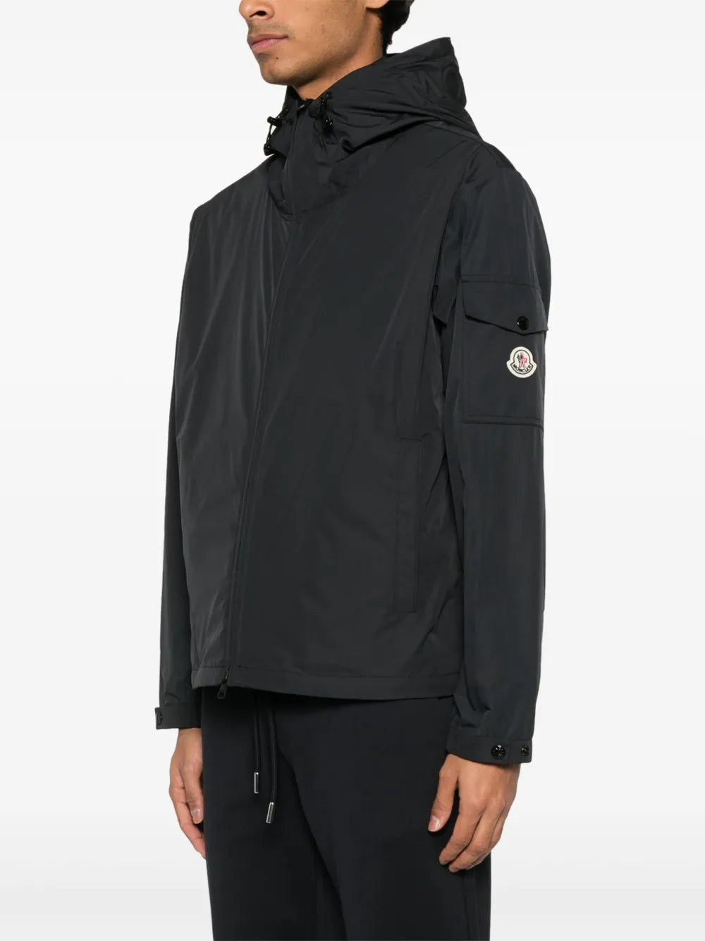 Jackets Sassière Windbreaker Moncler Black Homme