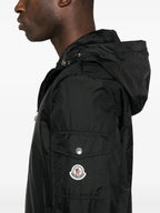 Chaquetas Cortavientos Etiache con Capucha Moncler Negro Homme