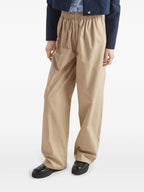 Pantaloni Pantaloni Dritti Prada Beige Femme