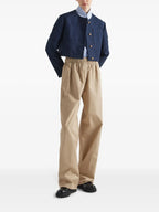 Pantaloni Pantaloni Dritti Prada Beige Femme