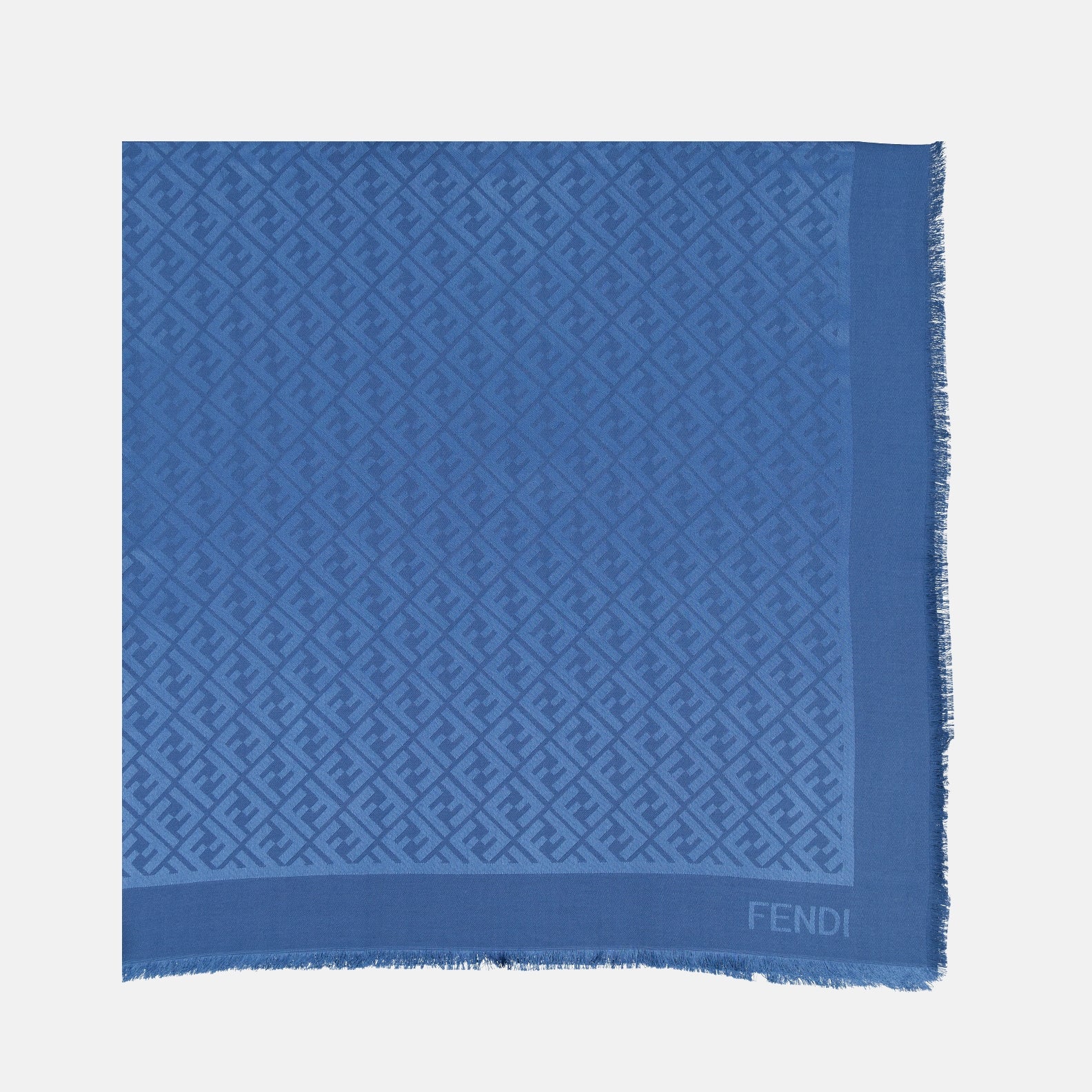 Sciarpe e guanti Châle FF Fendi Blu scuro Femme