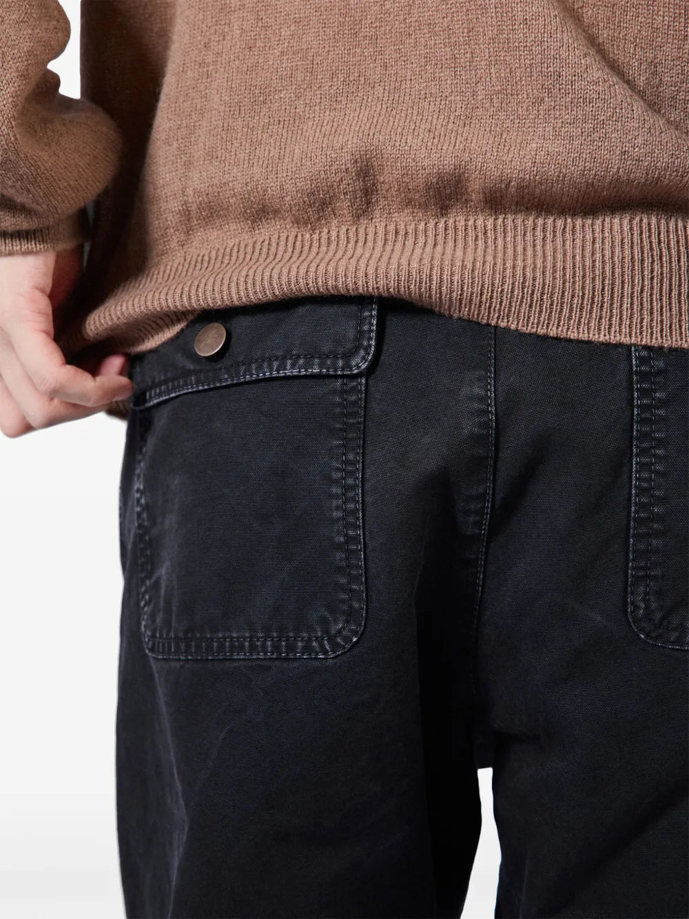 Pantaloni Pantaloni in Cotone Prada Marrone Homme
