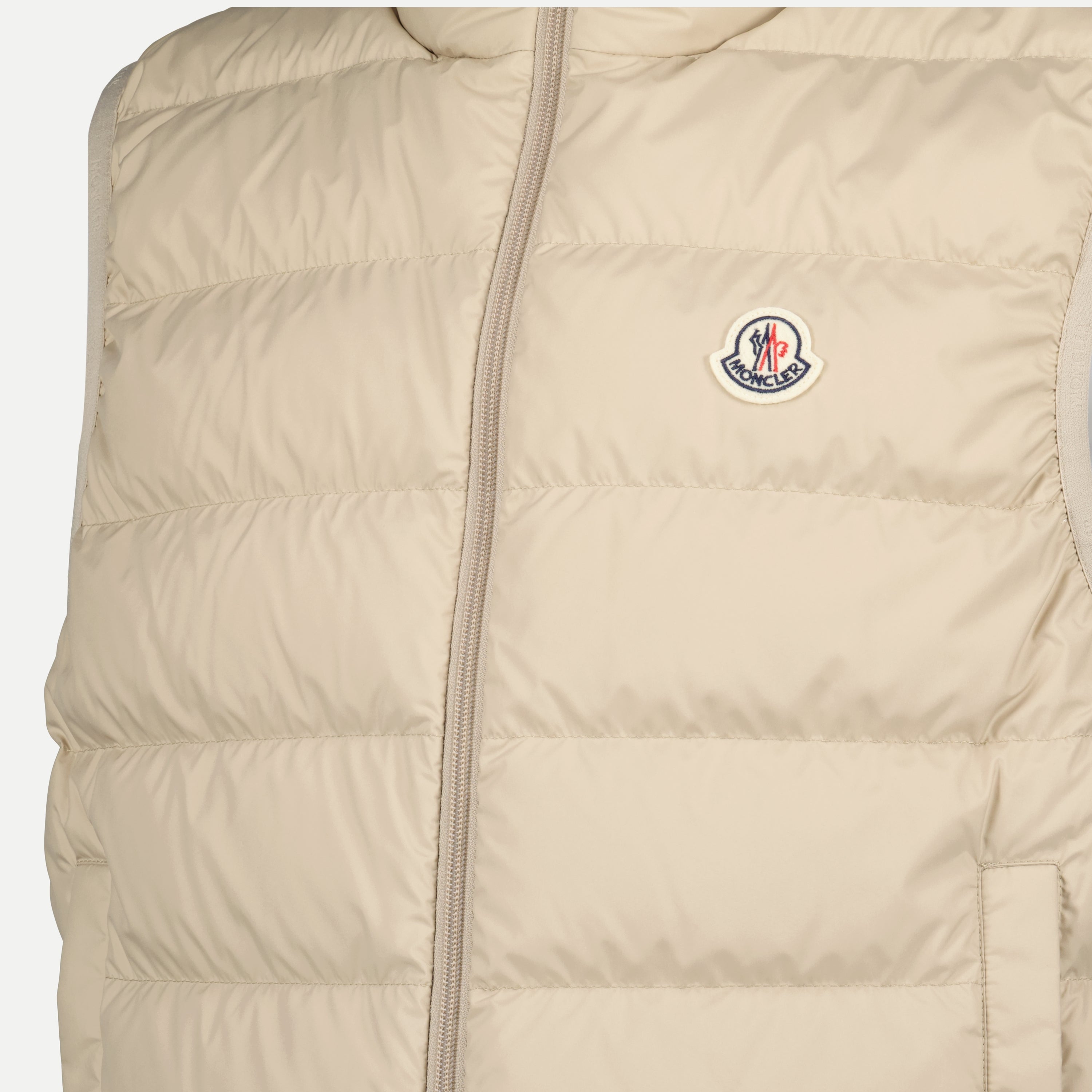 Vestes Doudoune sans manches Contrin Moncler Beige Homme