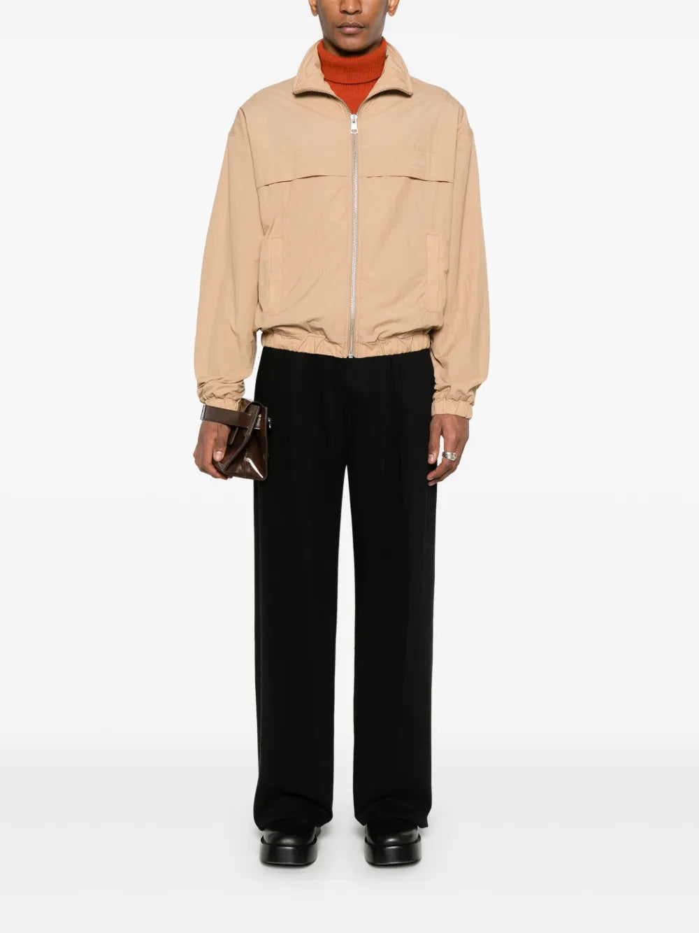 Jackets Windbreaker Alexandre Matiussi Ami PARIS Beige Unisex