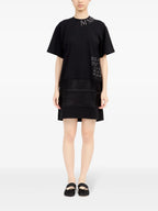 Dresses Printed T-Shirt Dress Mm6 Black Femme