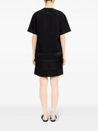 Dresses Printed T-Shirt Dress Mm6 Black Femme