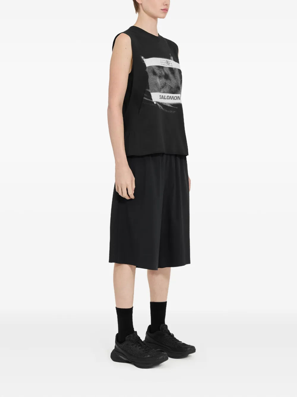 Image de l'article Débardeur de sport de la marque Mm6 pour Femme - Saison Printemps-Été 2025 - Vue détaillée_4