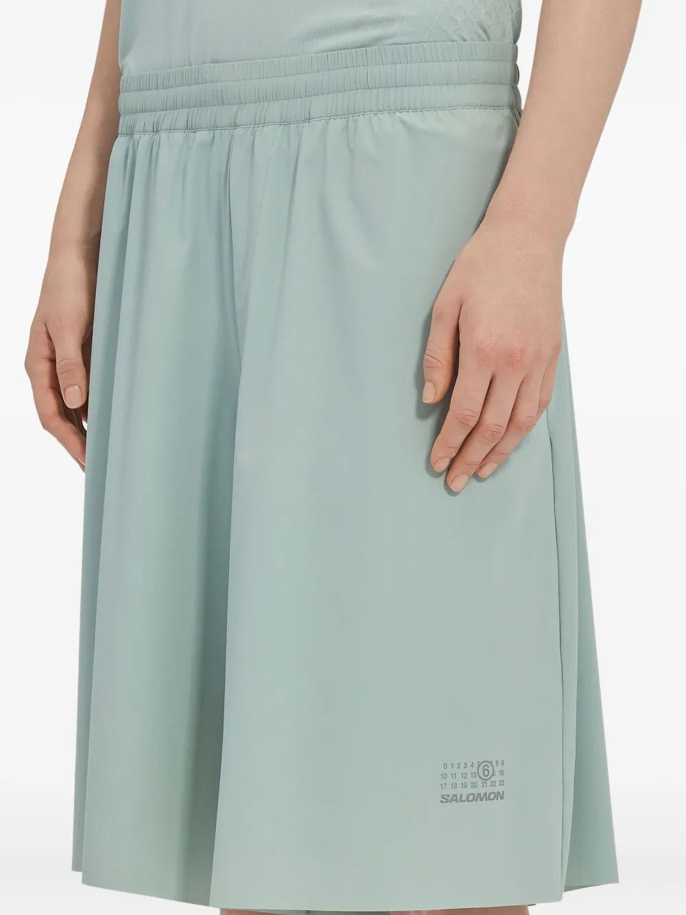 Shorts Pantalones Cortos Deportivos Mm6 Verde Femme