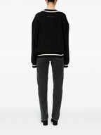 Prendas de punto Suéter de Lana Mm6 Negro Femme