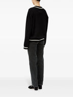 Prendas de punto Suéter de Lana Mm6 Negro Femme