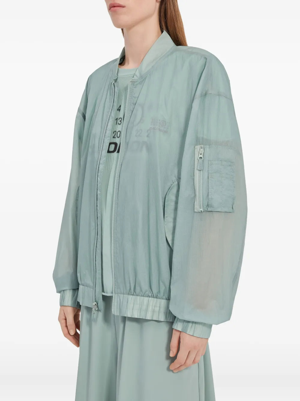 Chaquetas MM6 x Salomon Windbreaker Mm6 Verde Femme