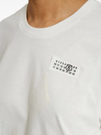 T-shirt T-shirt Numeric Mm6 Bianco Femme