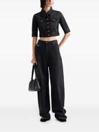 Jacken Jeansjacke Prada Schwarz Femme