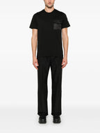 T-shirts Monogram Pocket T-shirt Moncler Black Homme