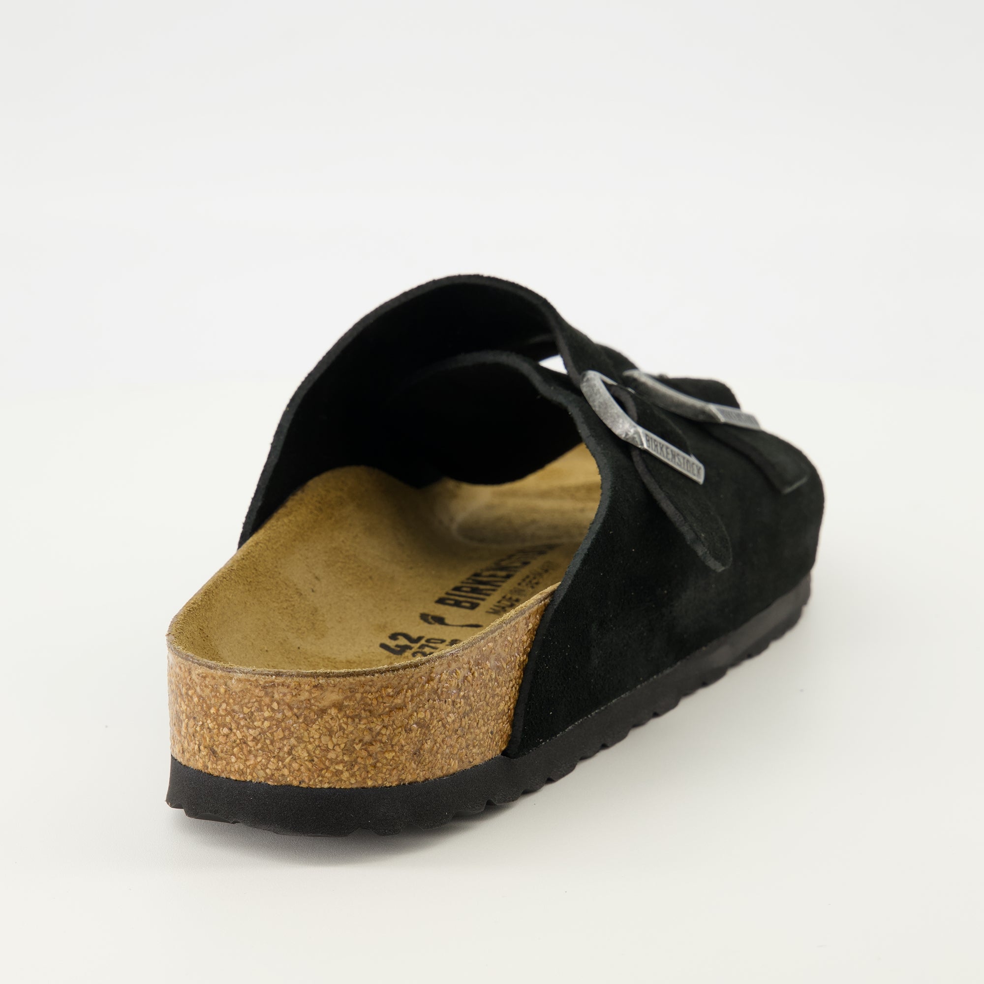 Immagine dei sandali Birkenstock Zürich neri per Unisex - Collezione Primavera-Estate 2026 - Vista posteriore