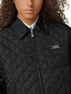 Giacche Giacca in Nylon Trapuntato Versace Nero Femme