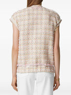 Vestes Veste en tweed Versace Rose Femme