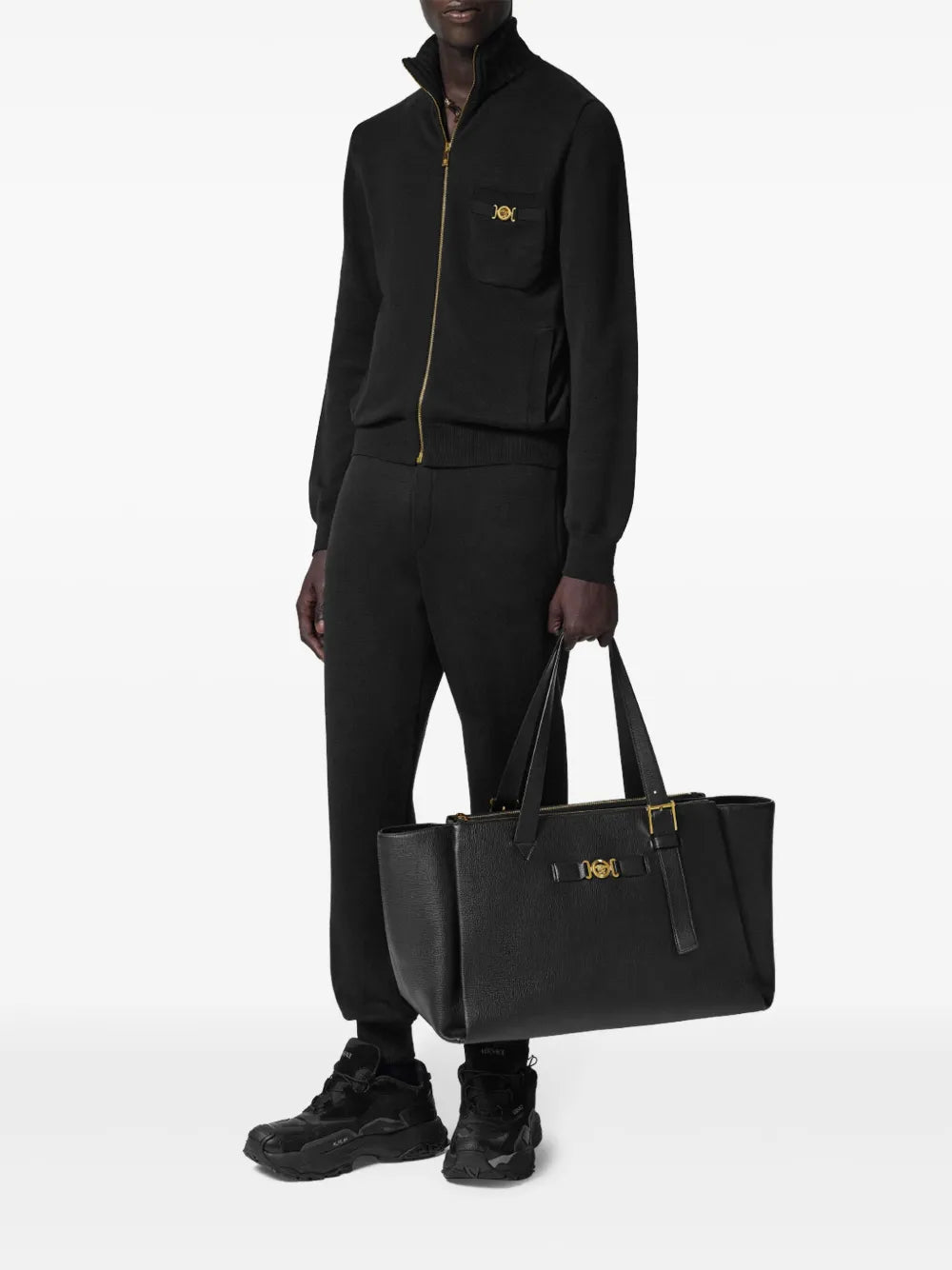 Pantalons Pantalon de jogging Versace Noir Homme