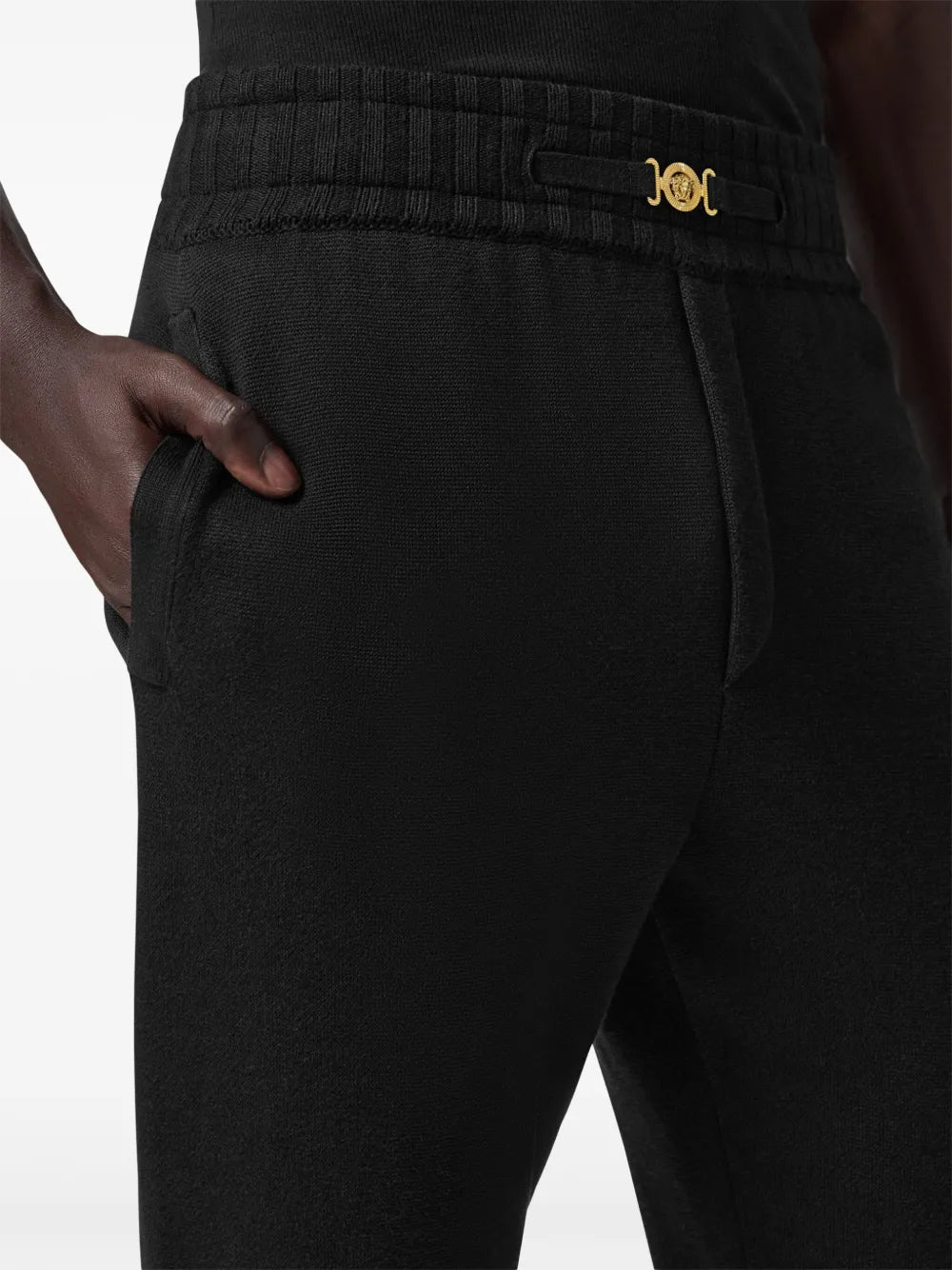 Pantalons Pantalon de jogging Versace Noir Homme