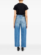 Pantalons Jeans Largos Mm6 Bleu Femme