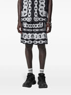 Shorts Kurze Medusa-Ketten Versace Schwarz Homme
