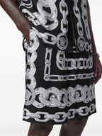 Shorts Kurze Medusa-Ketten Versace Schwarz Homme