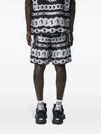 Shorts Kurze Medusa-Ketten Versace Schwarz Homme