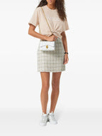 T-Shirts Safety Pin Crop T-Shirt Versace Beige Femme