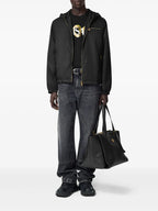 Jacken Nylon Windbreaker Versace Schwarz Homme