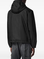 Jacken Nylon Windbreaker Versace Schwarz Homme