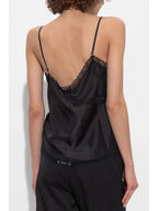 Tops Top de Encaje Mm6 Negro Femme
