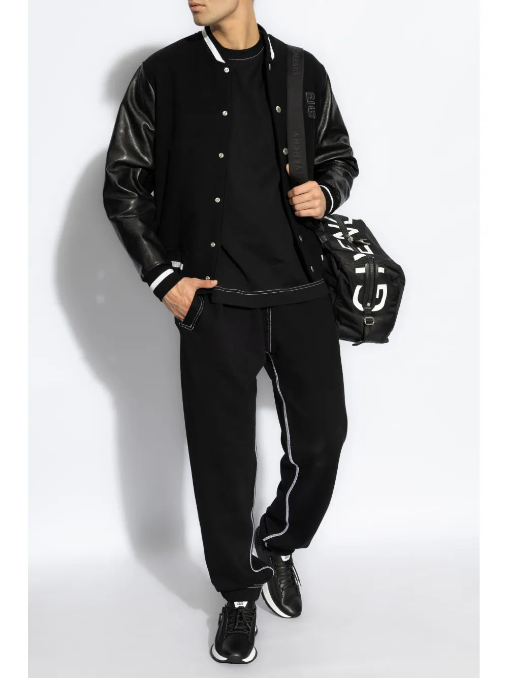 Vestes Bomber varsity 4G Givenchy Noir Homme