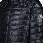 Coats Lauros Quilted Down Jacket Moncler Dark blue Homme