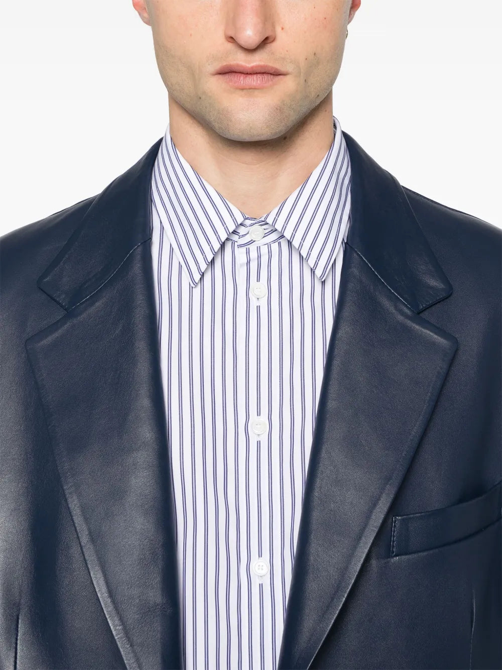 Shirts Striped Shirt Burberry Blue Homme