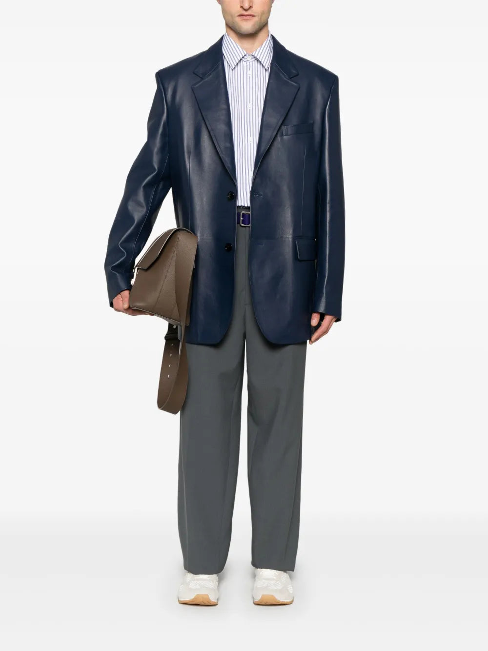 Hemden Gestreiftes Hemd Burberry Blau Homme