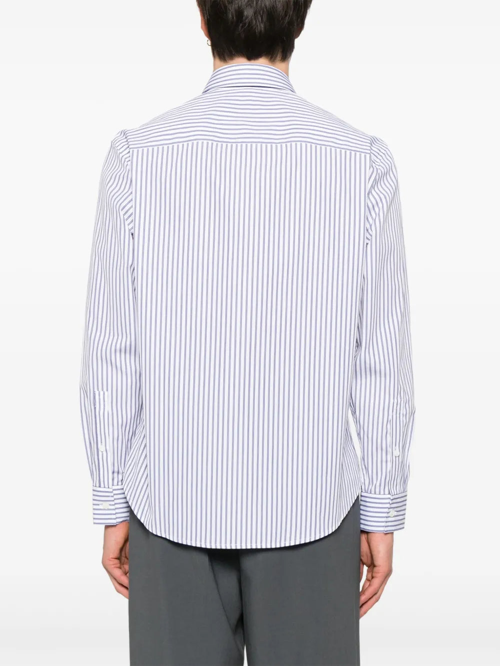 Shirts Striped Shirt Burberry Blue Homme