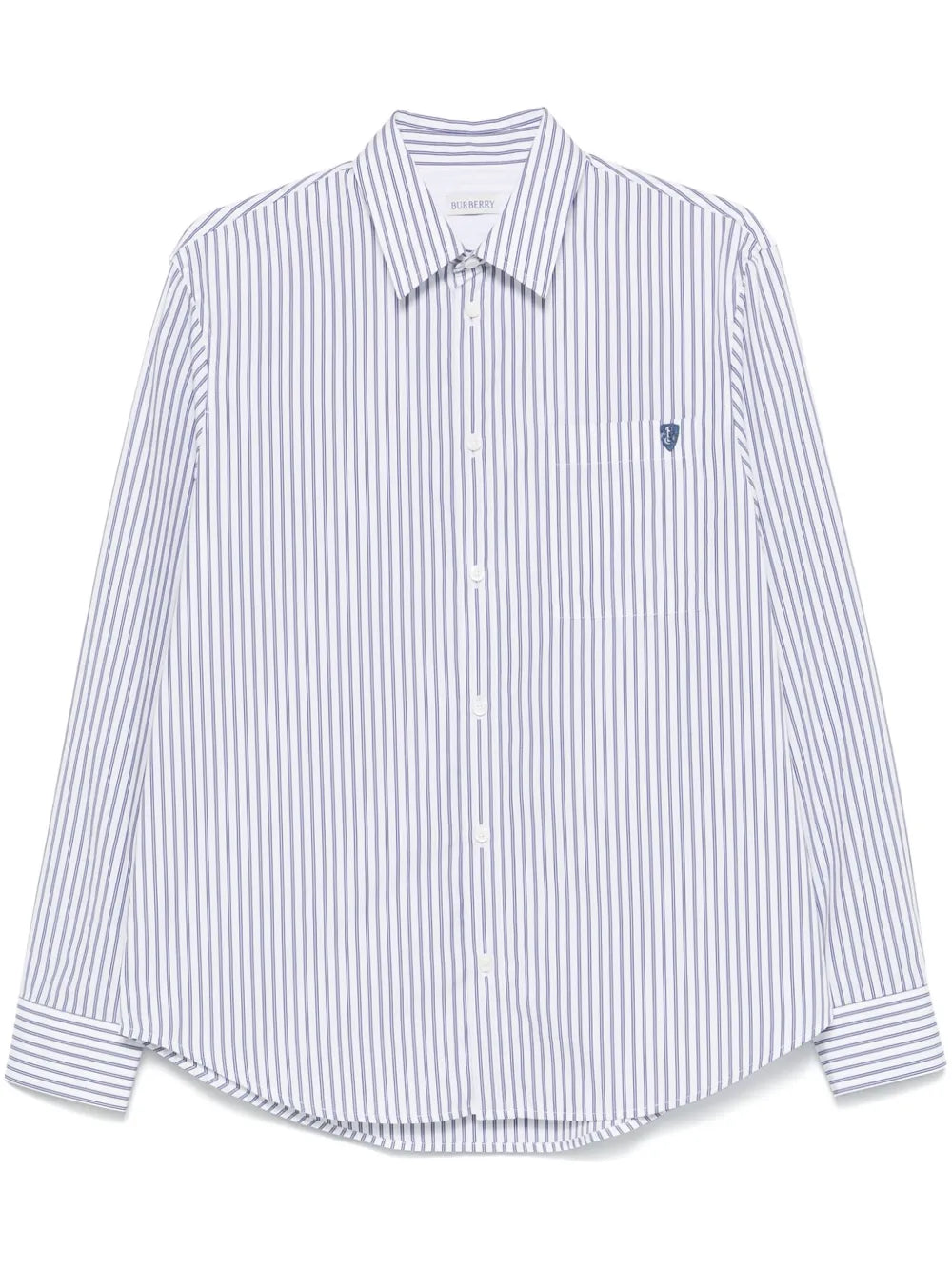 Shirts Striped Shirt Burberry Blue Homme