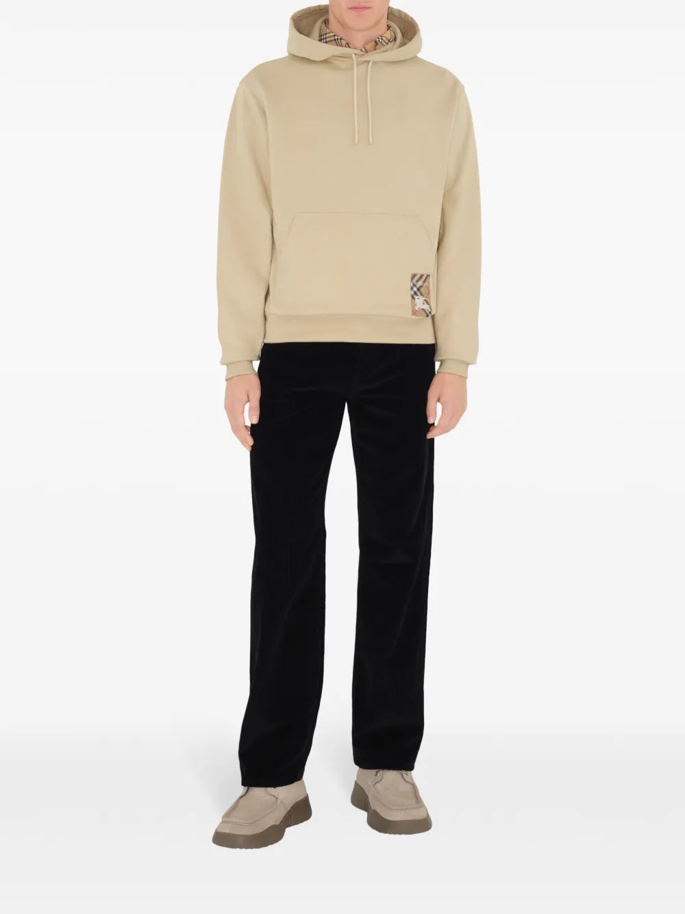 Sweatshirts Cavalier Hoodie Burberry Beige Homme
