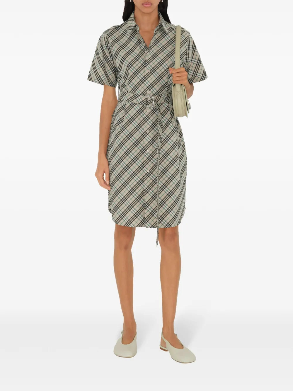 Burberry Check Plaid Dress Burberry Check Plaid Dress