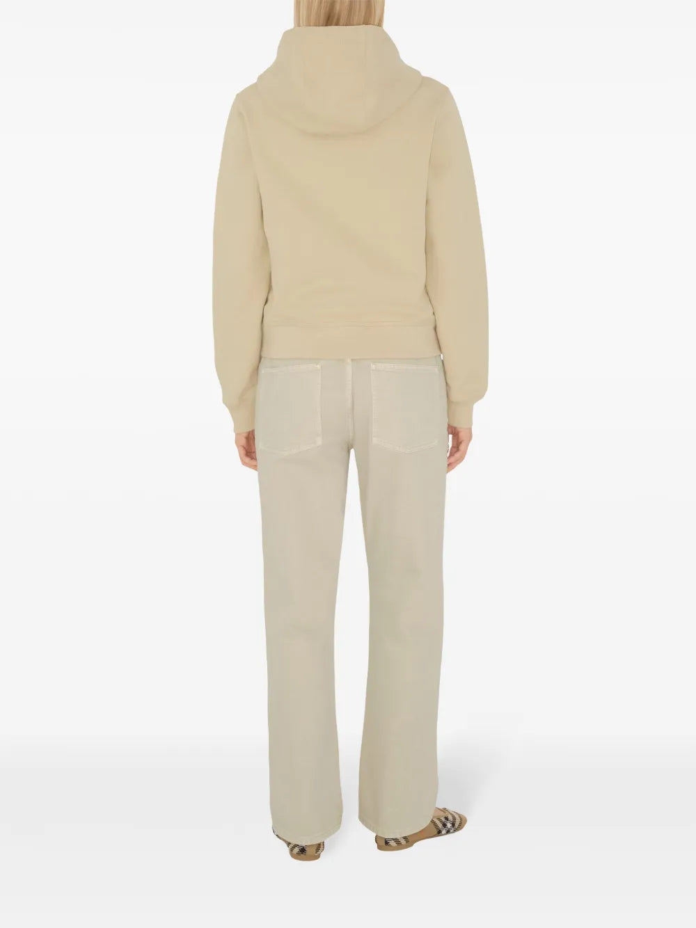 Sweatshirts Sweatshirt zippé Cavalier Burberry Beige Femme