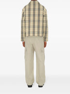 Jacken Gepunktete Harrington-Jacke Burberry Beige Homme