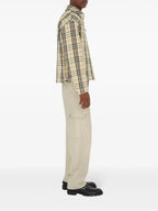 Jacken Gepunktete Harrington-Jacke Burberry Beige Homme