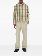 Jacken Gepunktete Harrington-Jacke Burberry Beige Homme
