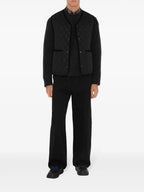 ジャケット ティヴァートン ブラック ノースリーブジャケット Burberry 黒 Homme