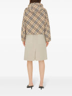 Jackets Cavalier Check Windbreaker Burberry Beige Femme