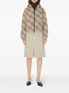 Jackets Cavalier Check Windbreaker Burberry Beige Femme
