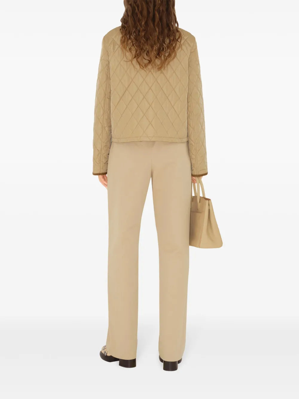 Vestes Veste matelassée Burberry Beige Femme