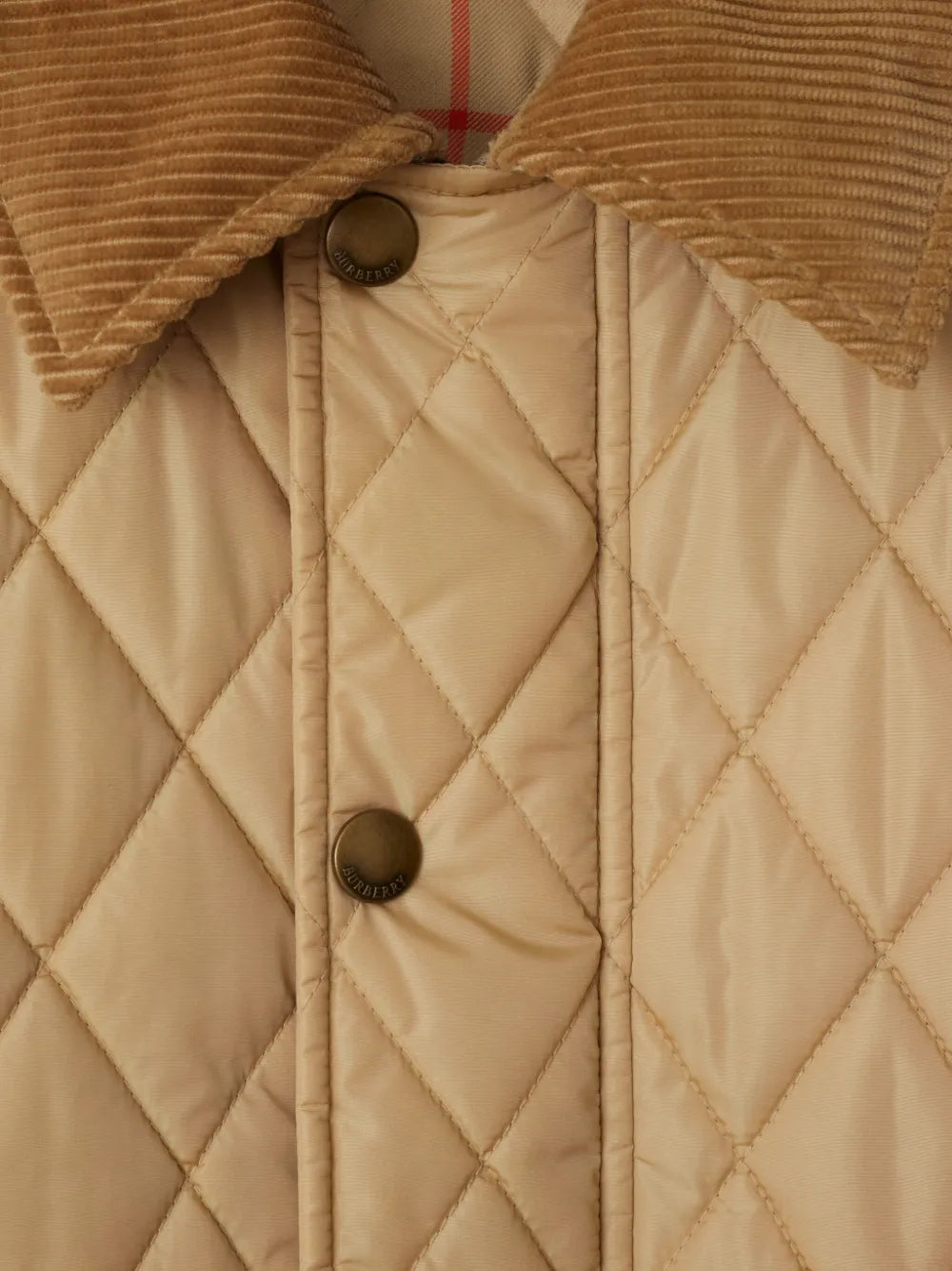 Vestes Veste matelassée Burberry Beige Femme