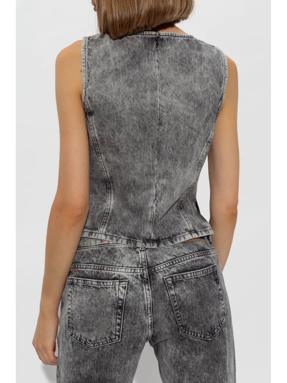 Tops Embellished Top De-Pinar-S Diesel Gray Women